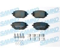 Pastiglie freno 5SP2358 SAMKO per CITROËN PEUGEOT TOYOTA OPEL FIAT