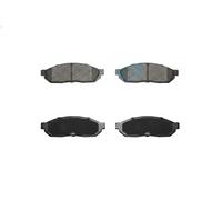 LPR Brakes Kit pastiglie freno Triumph Acclaim 1.3 XD Tre volumi dal 198201 al 198512