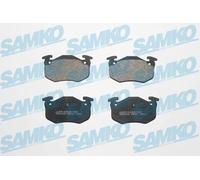 Pastiglie freno 5SP307 SAMKO per CITROËN PEUGEOT RENAULT