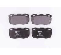 HELLA PAGID 8DB 355 005-861 Kit pastiglie freno,T0084,Spessore,18mm,Sistema frenante,Lockheed,Non predisposto per contatto segnalazione usura,per es. LAND ROVER