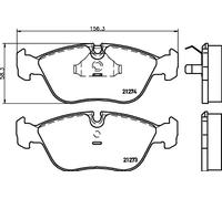 Pastiglie freno 8DB 355 007-721 HELLA per VOLVO 850 850 Familiare S70 V70 I