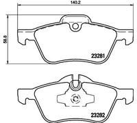 HELLA 8DB 355 009-171 Kit pastiglie freni