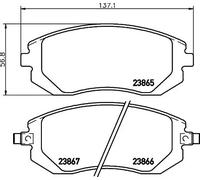 HELLA 8DB 355 010-211 Kit pastiglie freni