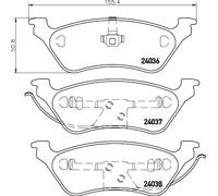 HELLA 8DB 355 011-061 Kit pastiglie freni