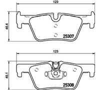 HELLA PAGID Kit pastiglie freno 8DB 355 019-971 T3138 Spessore 17,2 mm Teves