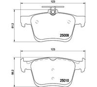 Pastiglie freno 8DB 355 020-271 HELLA per VW SEAT AUDI SKODA CUPRA