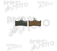 PASTIGLIE FRENO A DISCO ALLIGATOR PER SHIMANO SEMI METALLICHE CON MOLLE