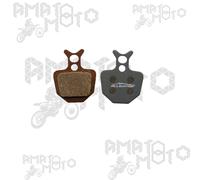 PASTIGLIE FRENO A DISCO ALLIGATOR PER SHIMANO SEMI METALLICHE CON MOLLE