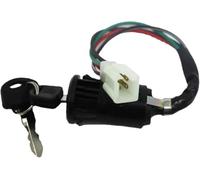 Pastiglie Freno A Disco Chiavi Di Bloccaggio Dell'accensione Della Motocicletta Per Kawasaki Interruttore A 4 Pin Serratura Elettrica Porta Avviamento Elettrico Chiave