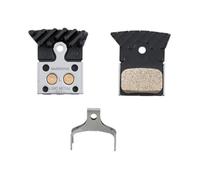 Pastiglie freno a disco in metallo SHIMANO L04C con aletta di raffreddamento ...