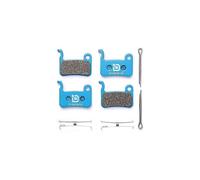 Pastiglie freno a disco multi-metalliche per un'ottima presa iniziale.