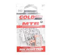 Goldfren Pastiglie Freno A Disco Sinterizzate Gf-863 Ad Avid Db1 Hydraulic Ceramic Treatment Black