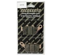Pastiglie Freno Accossato Posteriori per HONDA CBR RR dal 1987 al 1989 (CC 400)