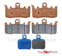 Pastiglie Freno Ant BREMBO GENUINE+Post CC PER DUCATI MONSTER 821 M6 / M7 15>17