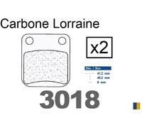Pastiglie freno anteriore Carbone Lorraine per Daelim 50 / 100 Delfino 1999-2004