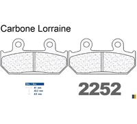 Pastiglie freno anteriore Carbone Lorraine tipo 2252 XBK5
