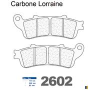 Pastiglie freno anteriore Carbone Lorraine tipo 2602 A3+
