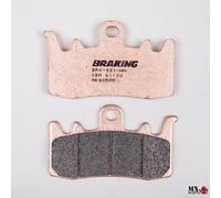 PASTIGLIE FRENO ANTERIORE DUCATI PANIGALE 899 ABS 2014-2015 BRAKING 960CM55