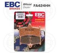 FA424HH PASTIGLIE SINTERIZZATE ANTERIORI EBC YAMAHA YZF 750 R7 OW02 1999-2001