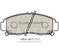 PASTIGLIE FRENO ANTERIORE HONDA FR-V «II» 1.8 2.0 2.2 ICDTI