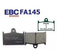 PASTIGLIE FRENO ANTERIORE ORGANIC EBC FA145 per SUZUKI RGV 250 R 1988 -