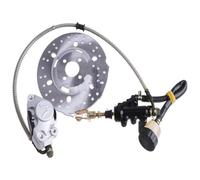 Pastiglie Freno Anteriore Posteriore Per 110cc 125cc 200cc 250cc Per Dirt Pit Bike Per ATV Gokart Moto Pastiglie Freno Gruppo Posteriore Pinza Cilindro Disco(1 Set)