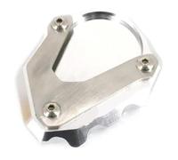 Pastiglie Freno Anteriore Posteriore Per B&MW Per R1200R Per R1200 R Per R 1200 R 2006-2014 Supporto Piastra Estensione Cavalletto Alluminio Piede Laterale Allargatore Moto(Argento)