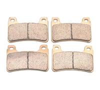 Pastiglie Freno Anteriore Posteriore Per CBR 600 Per CBR 600 RR Per CBR 1000 2006-2019 Moto Pastiglie Freno Anteriori Posteriori Parti Set Dischi Rame Sinterizzato(2 pair Front)