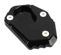 Pastiglie Freno Anteriore Posteriore Per Z900 RS Per Z650 Per Z800 Per Z1000 R SX Per NINJA 650 Cavalletto Laterale Moto Piastra Supporto Estensione Alluminio(Black 1)