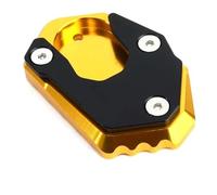 Pastiglie Freno Anteriore Posteriore Per Z900 RS Per Z650 Per Z800 Per Z1000 R SX Per NINJA 650 Cavalletto Laterale Moto Piastra Supporto Estensione Alluminio(Gold 2)