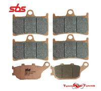 Pastiglie Freno Anteriore SBS Sinter + Posteriore Per YAMAHA XSR 700 ABS 2016 16