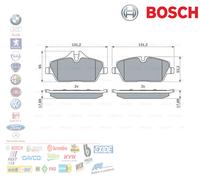 Pastiglie Freni Anteriori Mini R56 Cabriolet Coupè Cooper One D BMW Serie 1 E87