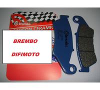 PASTIGLIE FRENO ANTERIORI BREMBO BLU CARBON 07KA1705 HONDA-HM CRE 500 F X 2008