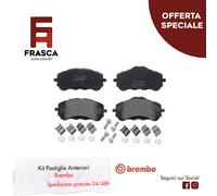 Brembo P 61 120 - Pastiglia Freno - Anteriore