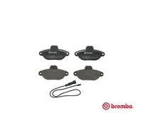 Set di pastiglie freno BREMBO P 23 160, fronte