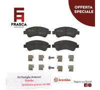 Set di pastiglie freno BREMBO P 61 066, fronte