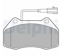 Pastiglie freno anteriori Delphi per Abarth Grande
