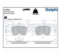 Pastiglie freno anteriori Delphi per Audi A3 VW Caddy Golf