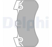 Pastiglie freno anteriori Delphi per Audi A6 A7 A8
