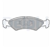 Pastiglie freno anteriori Delphi per Ford Fiesta