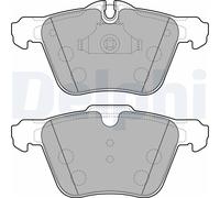 Pastiglie freno anteriori Delphi per Jaguar S-Type Xf Xj Xk