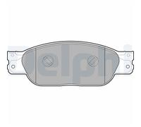 Pastiglie freno anteriori Delphi per Jaguar S-Type Xj