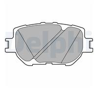 Pastiglie freno anteriori Delphi per Lexus Is Iii E3 250