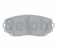 Pastiglie freno anteriori Delphi per Mitsubishi Eclipse Outlander Pajero