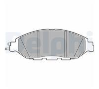 Pastiglie freno anteriori Delphi per Nissan Pathfinder