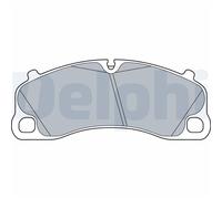 Pastiglie freno anteriori Delphi per Porsche 911
