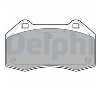 Pastiglie freno anteriori Delphi per Renault Clio Megane