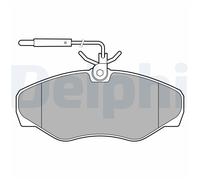 Pastiglie freno anteriori Delphi per Renault Espace 3 3.0 V6 24V