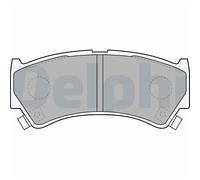 Pastiglie freno anteriori Delphi per Suzuki Baleno