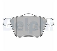 Pastiglie freno anteriori Delphi per Volvo S60 S80 V70 Xc70 Xc90